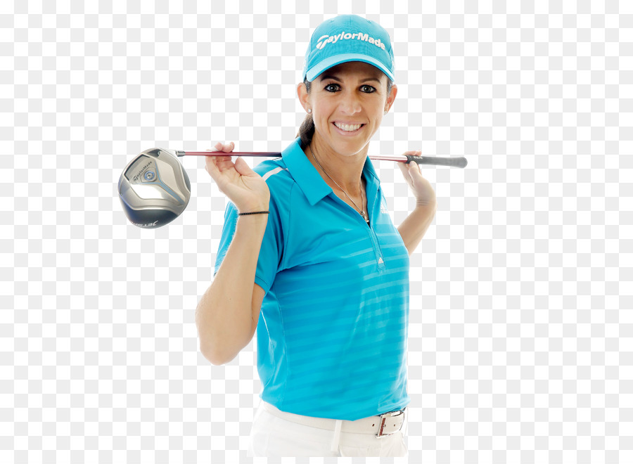 Jogadora De Golfe Feminina Em Azul，Golfe PNG