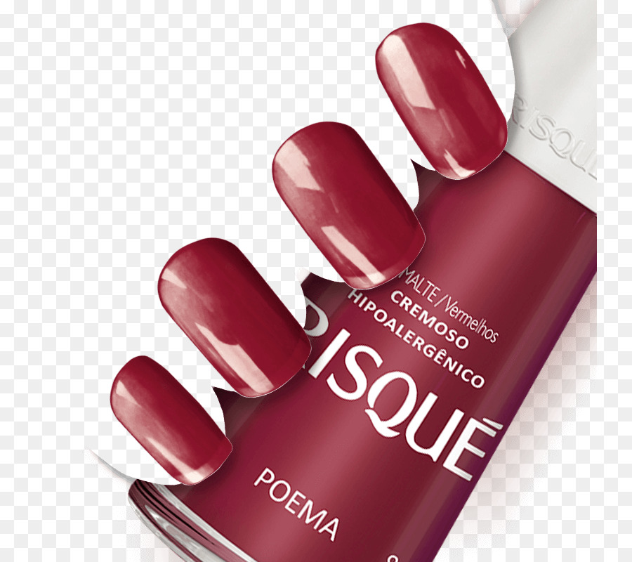 Esmalte Vermelho，Cosméticos PNG