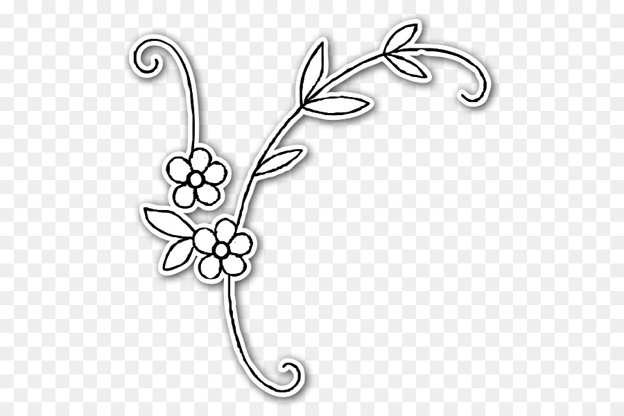 Desenho Floral，Flor PNG