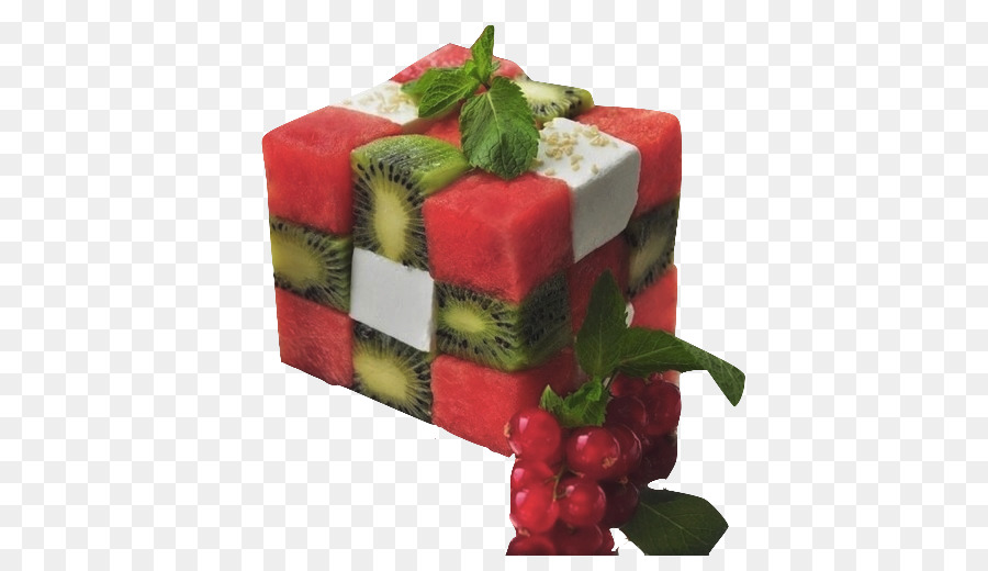 Cubo De Frutas，Melancia PNG