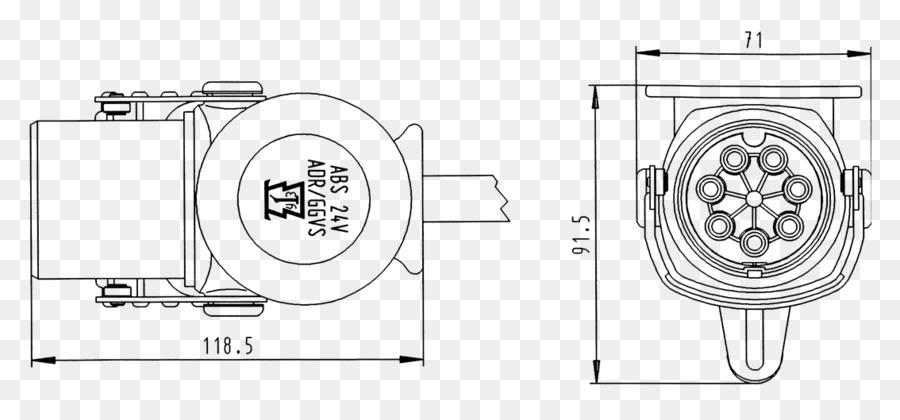 Conector De Engate，Conector Elétrico PNG