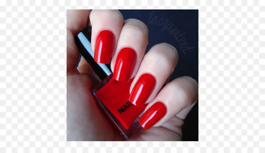 Esmalte Vermelho，Unhas PNG