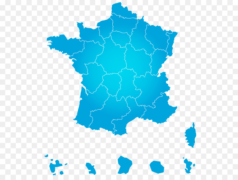 França，Mapa PNG