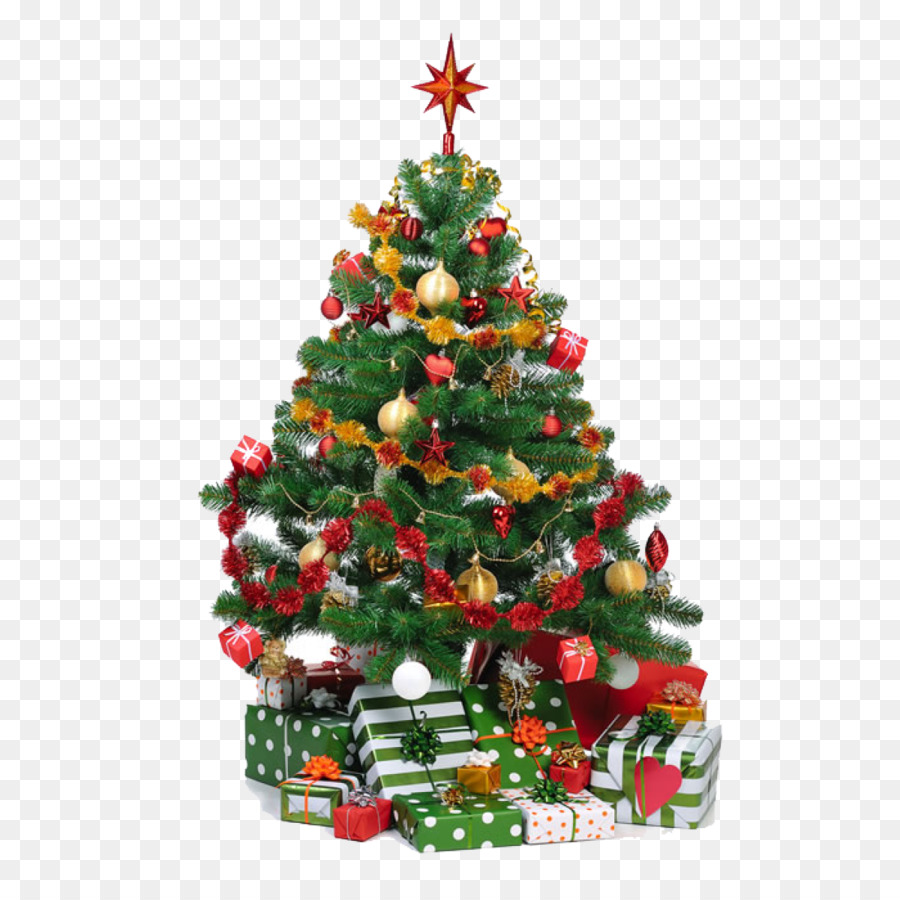 Árvore De Natal，Decorações PNG