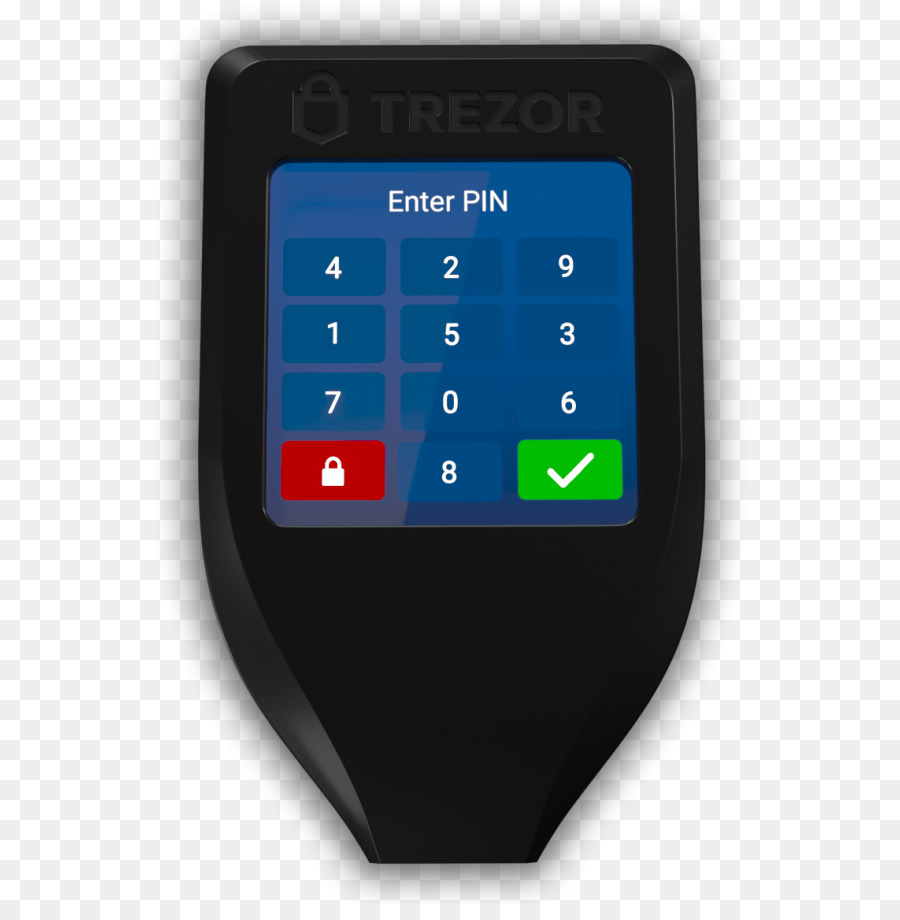 Dispositivo Trezor，Alfinete PNG