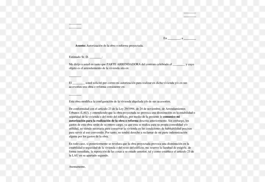 Documento，A Autorização PNG