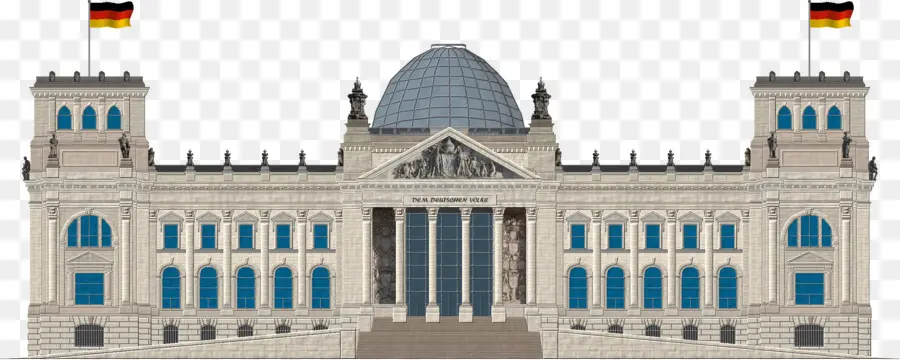 Edifício Do Reichstag，Alemanha PNG