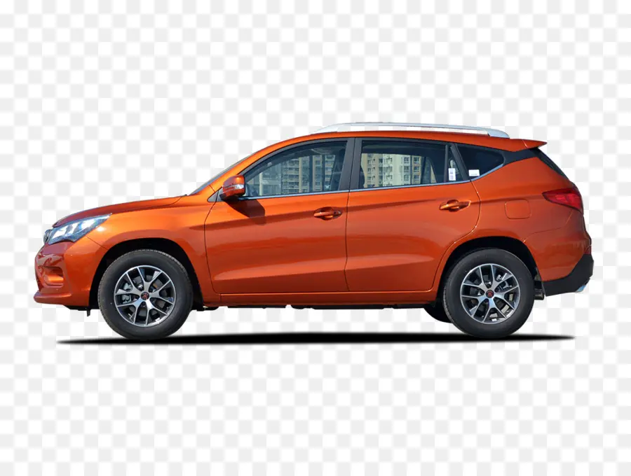 Suv Laranja，Carro PNG