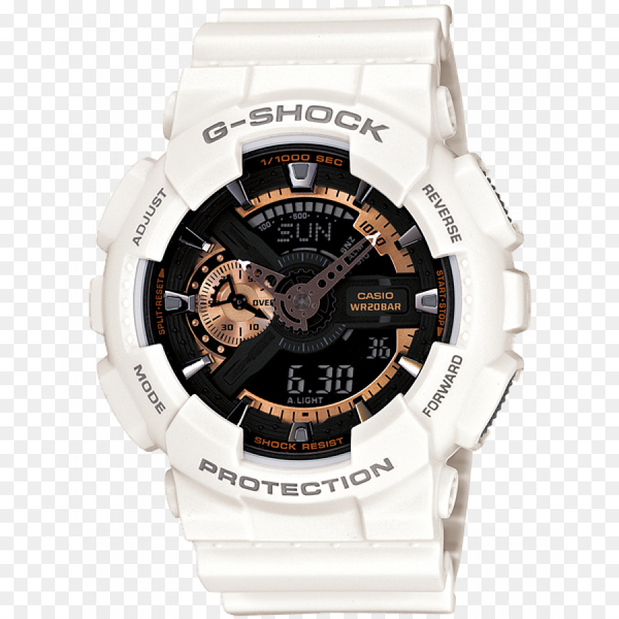 Relógio G Shock Branco，Relógio PNG