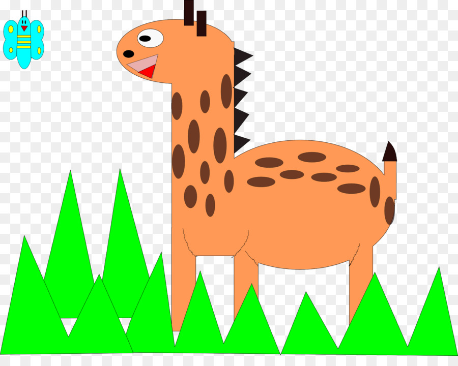 Girafa，Código Qr PNG