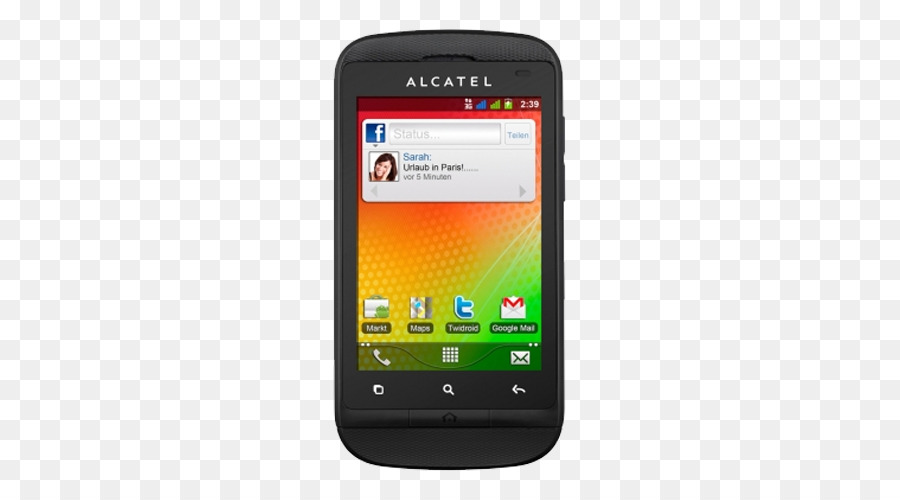 Alcatel One Touch 990，Alcatel One Touch 918d 150 Mb Preto PNG