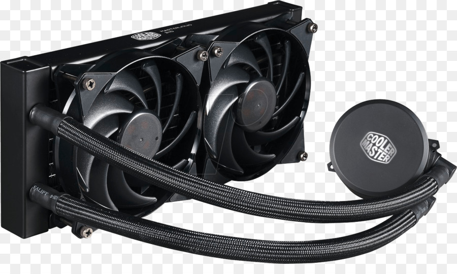 Computador Com Sistema De Resfriamento De Peças，Cooler Master PNG