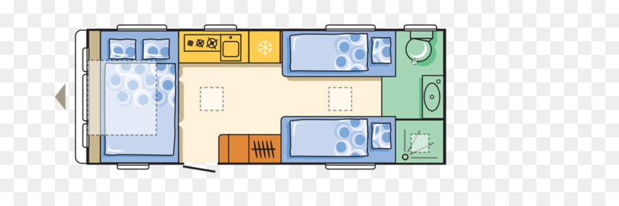 Layout De Caravana，Interior PNG