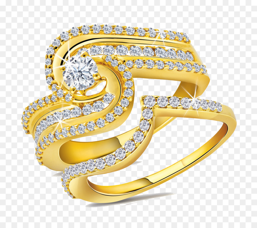 Anel De Ouro，Diamante PNG