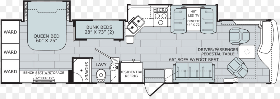 Planta Baixa De Rv，Layout PNG