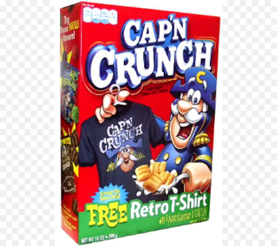 Cereal Cap'n Crunch，Café Da Manhã PNG