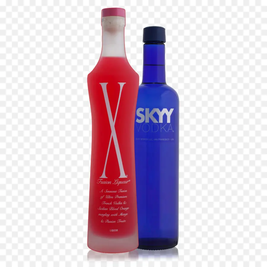 Skyy Vodka，Garrafa De Vidro PNG