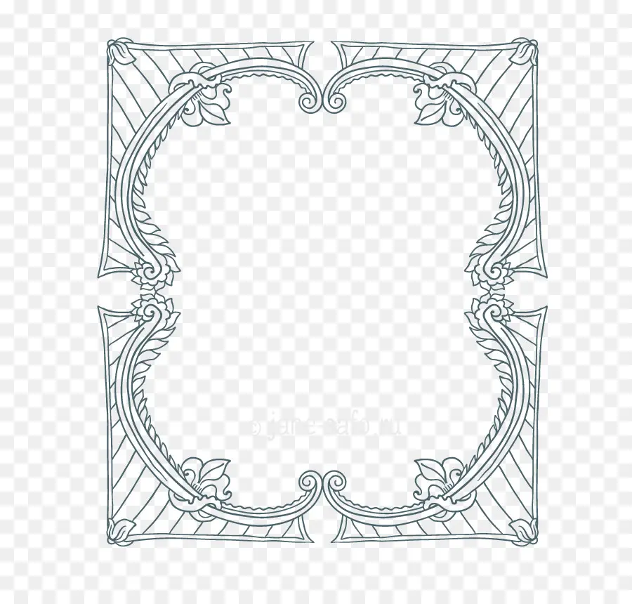 Moldura Decorativa，Ornamentado PNG