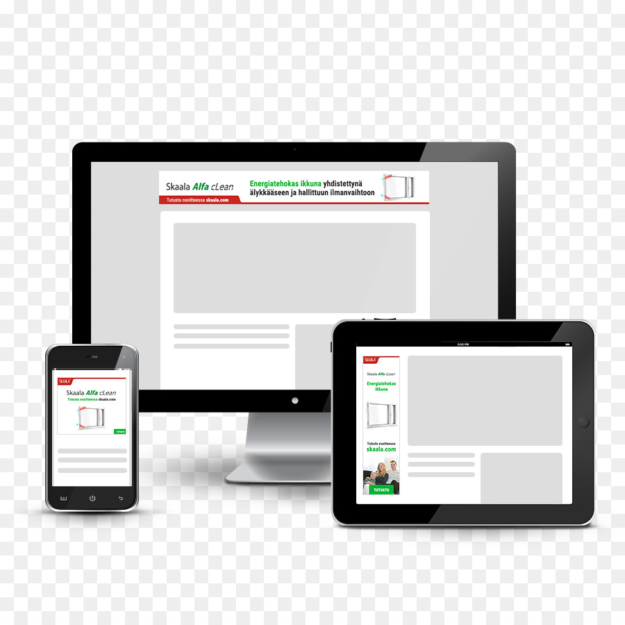 Web Design Responsivo，Site PNG