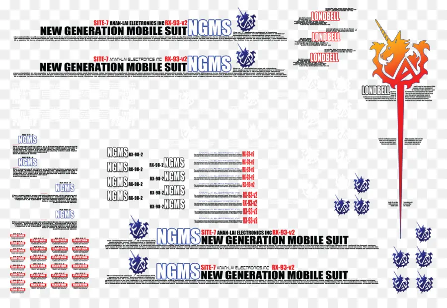 Mobile Suit De Nova Geração，Ngms PNG