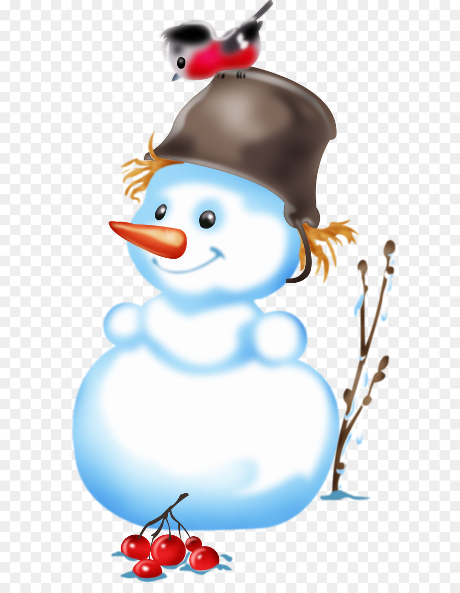 Boneco De Neve，Pássaro PNG