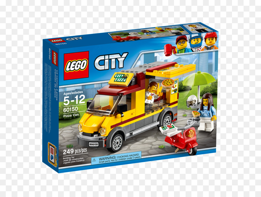 Amazoncom，Lego 60150 Cidade Pizza Van PNG