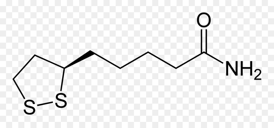 Lipoamide，O ácido Lipóico PNG