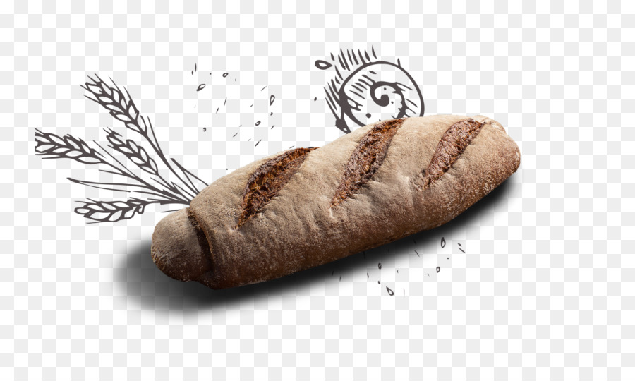 Pão De Centeio，Baguete PNG
