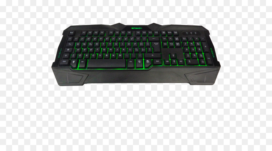 Teclado Preto，Luz De Fundo Vermelha PNG