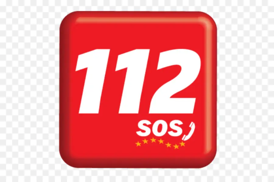 112 Sos，Vermelho PNG