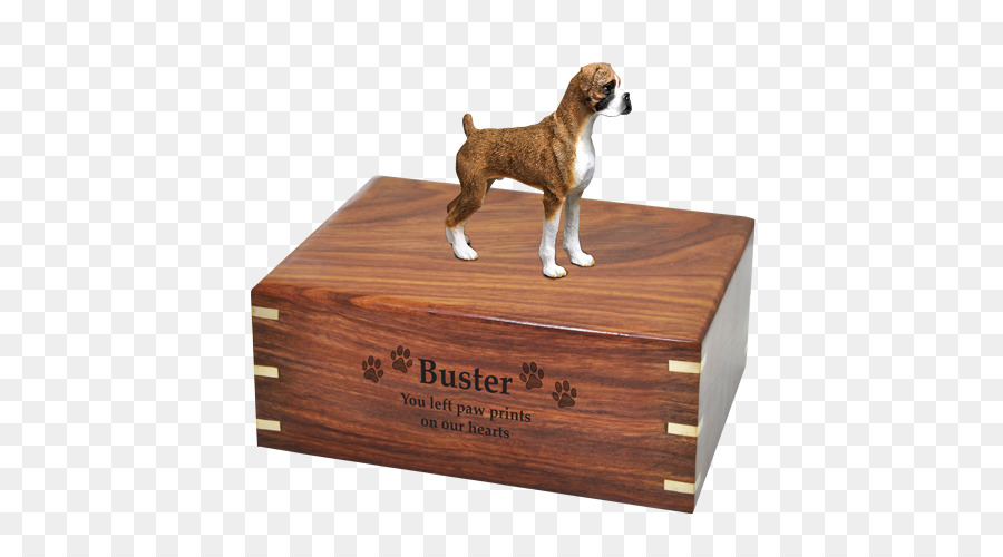 Estatueta De Cachorro，Caixa De Madeira PNG