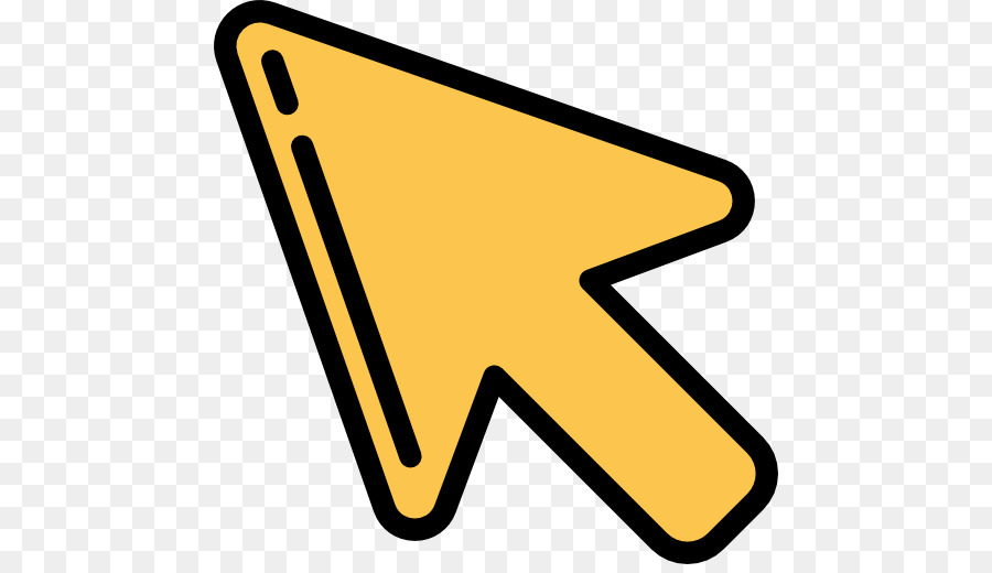 Cursor Amarelo，Cursor PNG