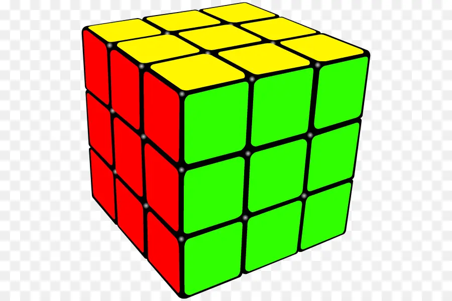 O Cubo De Rubik，Livro De Colorir PNG