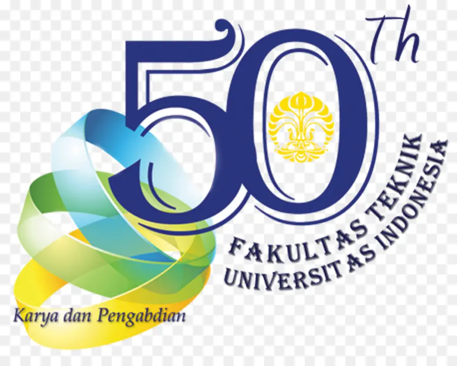 Logotipo Do 50º Aniversário，Universidade PNG