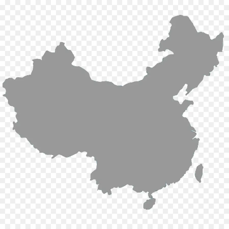 China，Mapa PNG