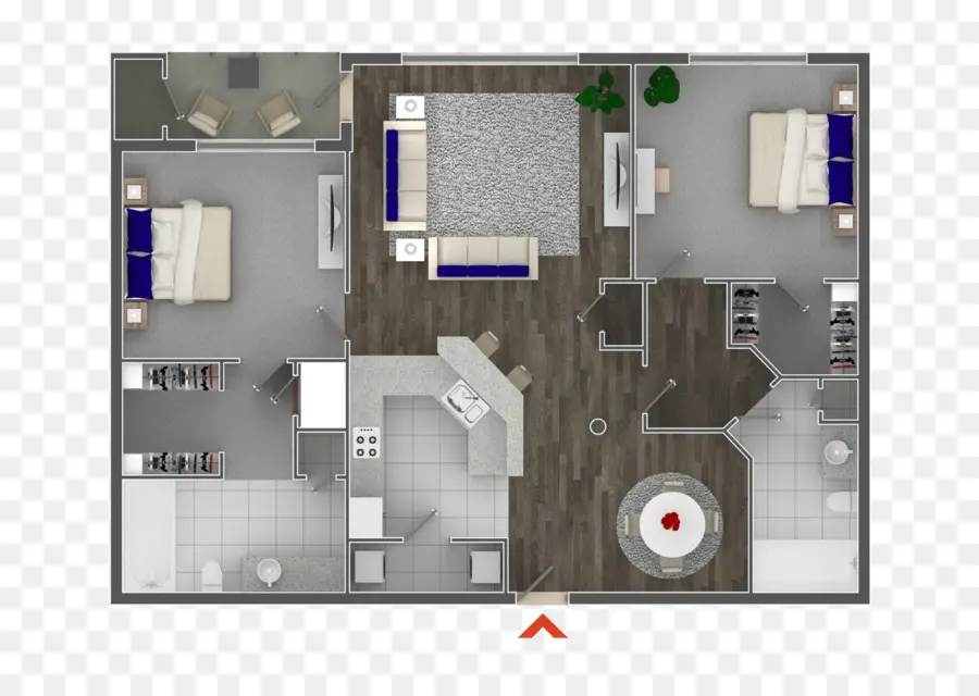 Layout Do Apartamento，Planta Baixa PNG