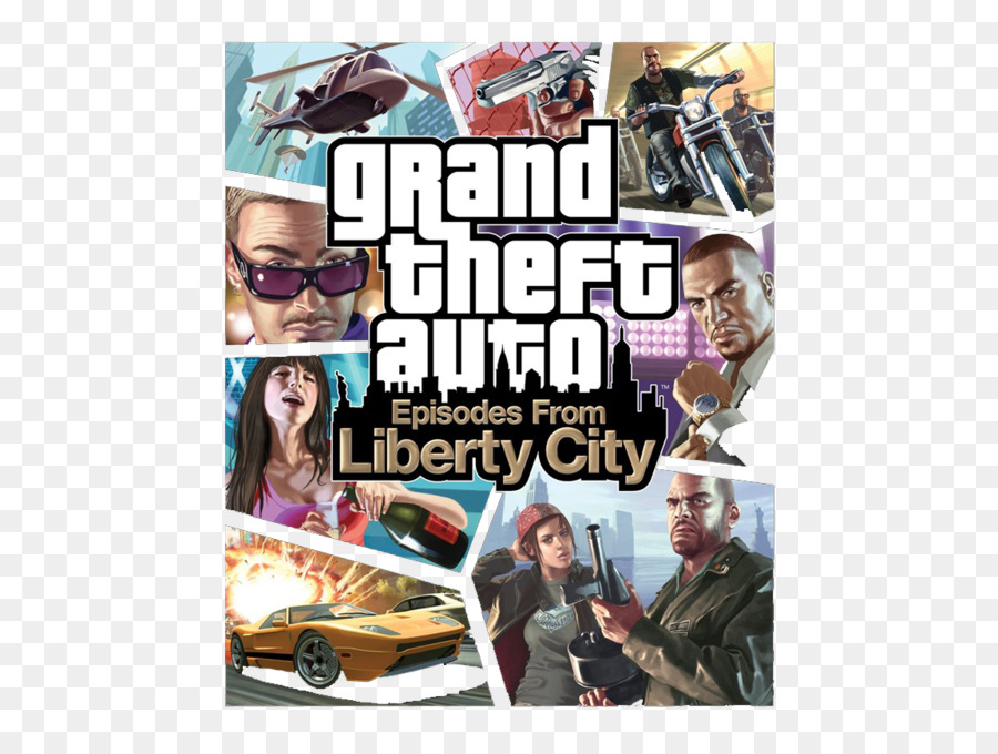 Grand Theft Auto Episodes From Liberty City，Xbox 360 PNG