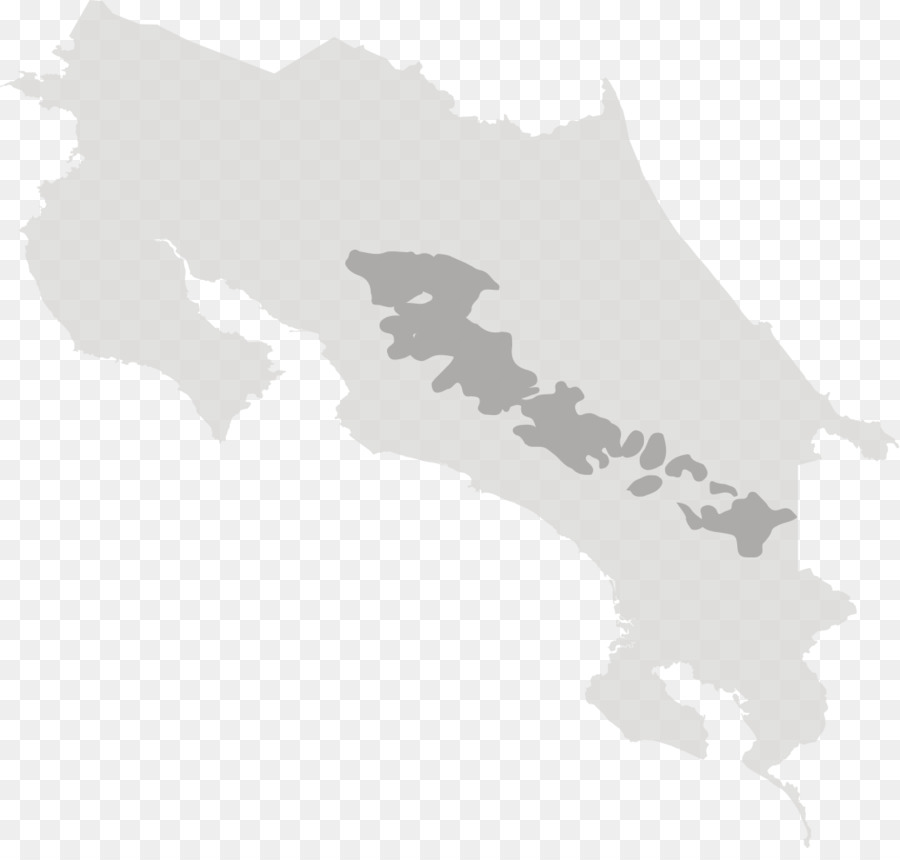 Costa Rica，Mapa PNG