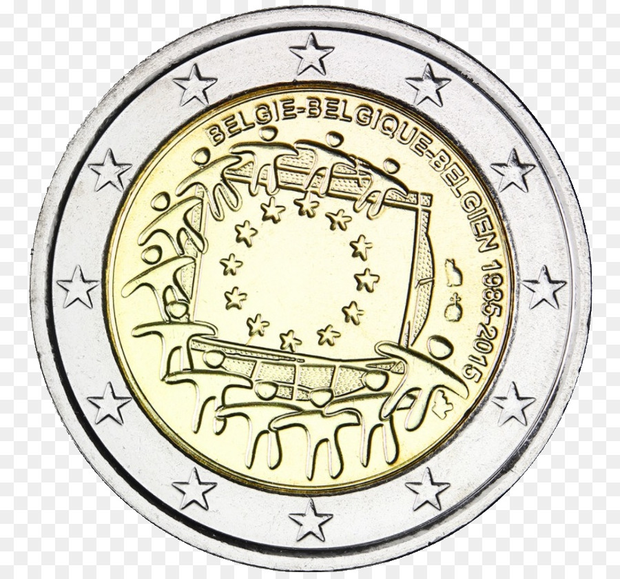 Bélgica，As Moedas De Euro PNG