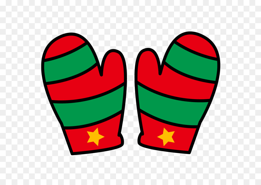 Luvas De Natal，Vermelho PNG