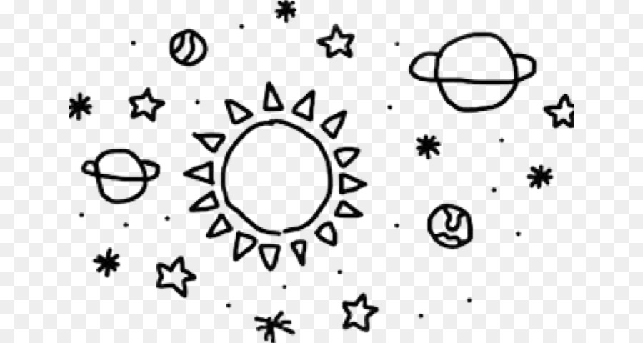 Sol E Planetas，Estrelas PNG