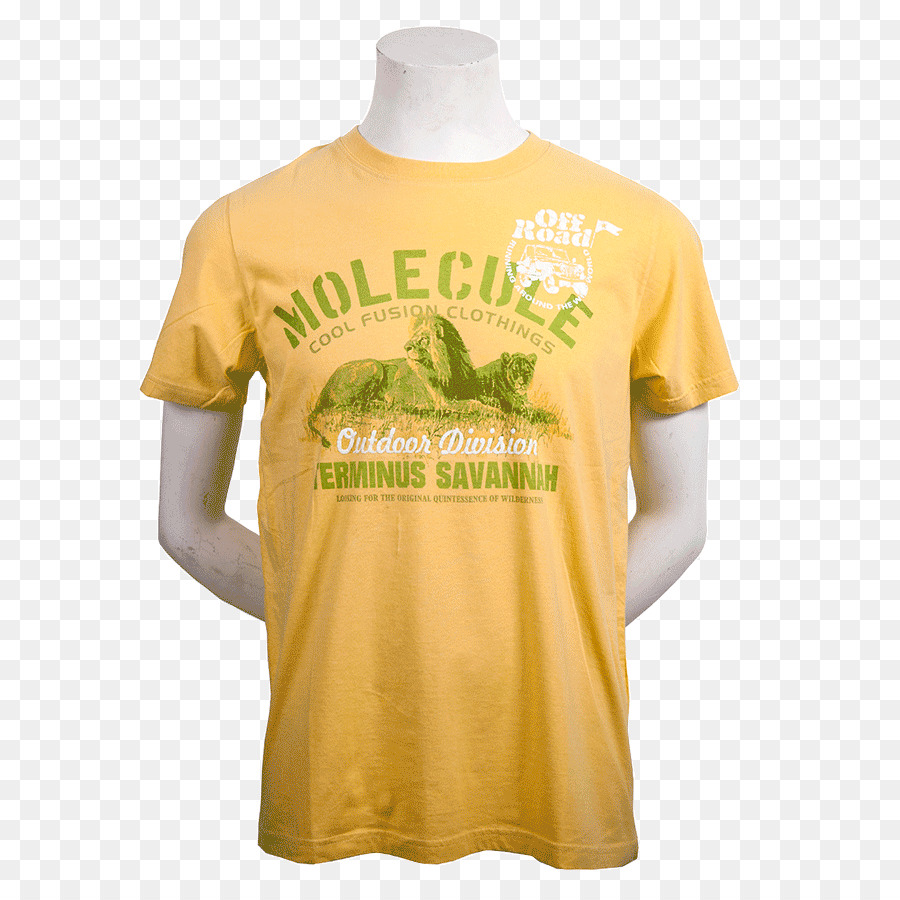 Tshirt，Amarelo PNG