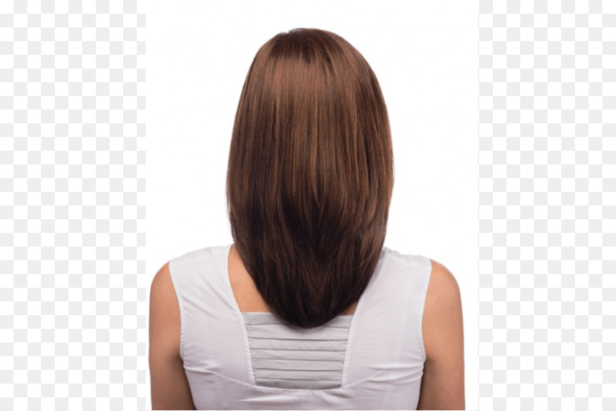 Cabelo Castanho，Cabelo Em Camadas PNG