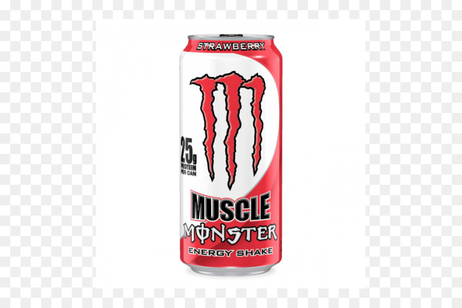 Shake Energético Monstro Muscular De Morango，Bebida Energética PNG