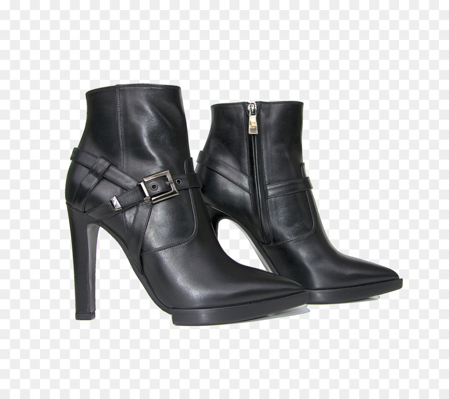 Botas De Salto Alto，Preto PNG