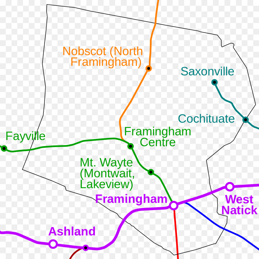 Framingham Estação，Saxonville PNG