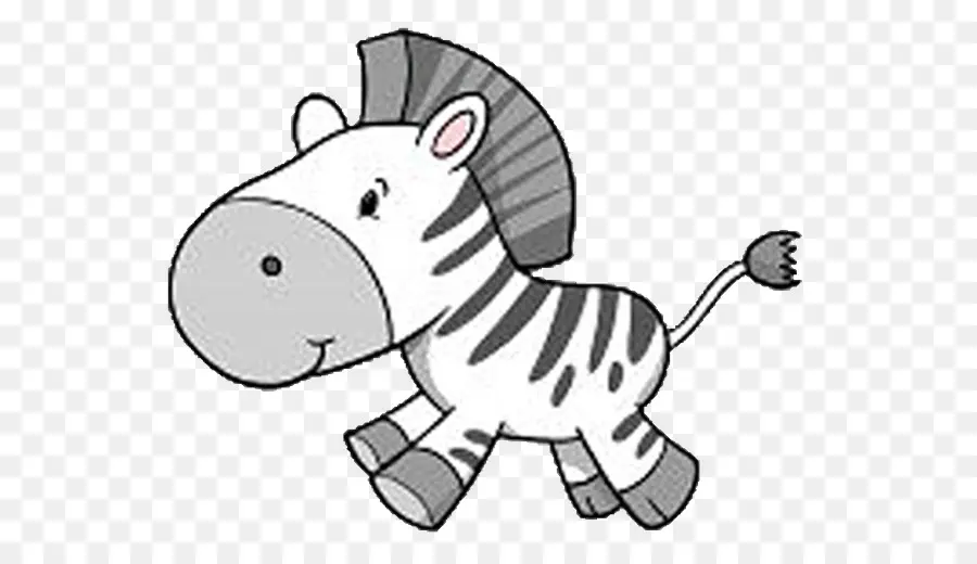 Zebra，Desenho Animado PNG