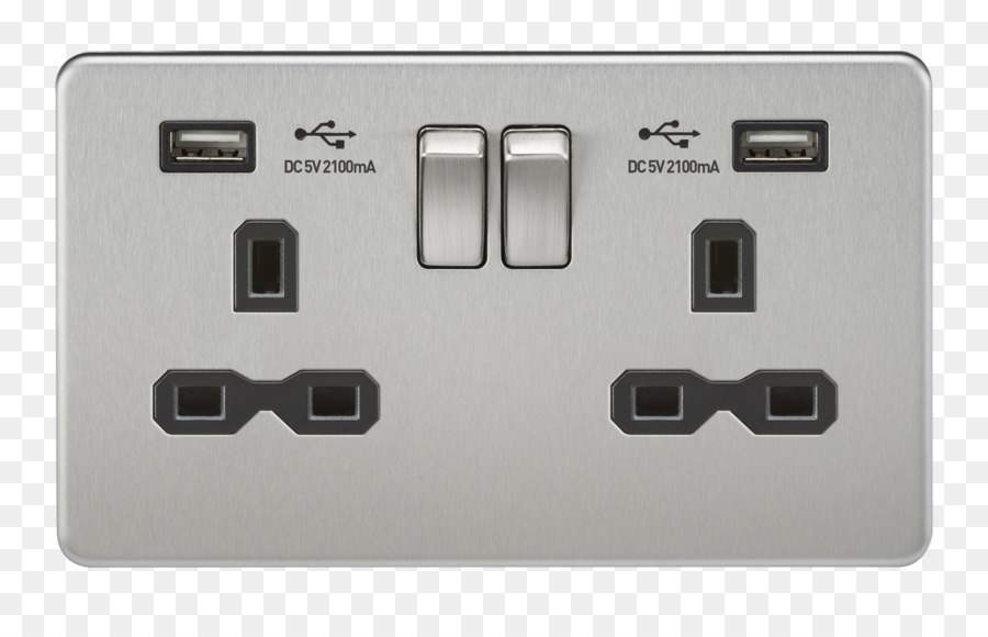 Tomada Elétrica，Portas Usb PNG