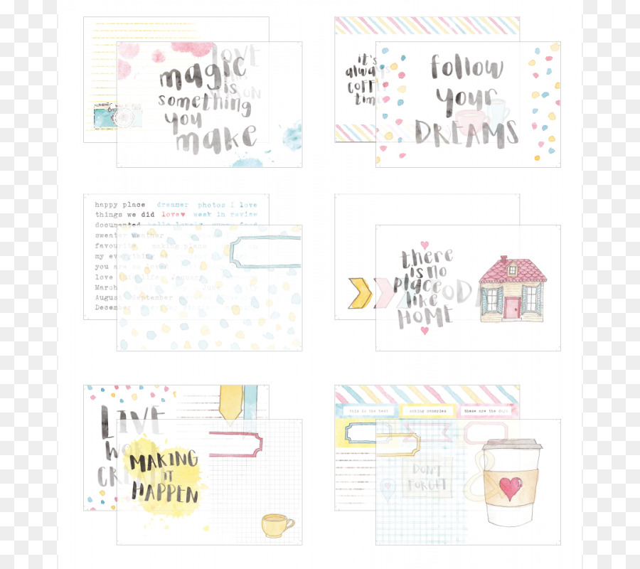 Papel，Scrapbooking PNG