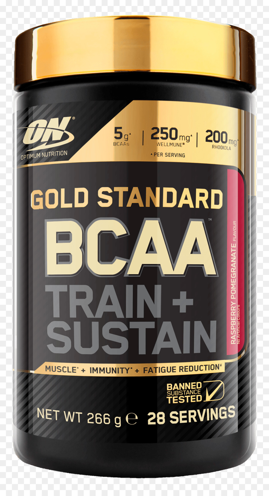 Branchedchain De Aminoácidos，Optimum Nutrition Padrão Ouro Bcaa PNG